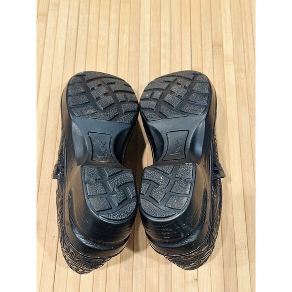 BOC Born Concept Peggy Paisley Gray Black Professional Clogs Women’s Sz 11 W - Picture 8 of 12